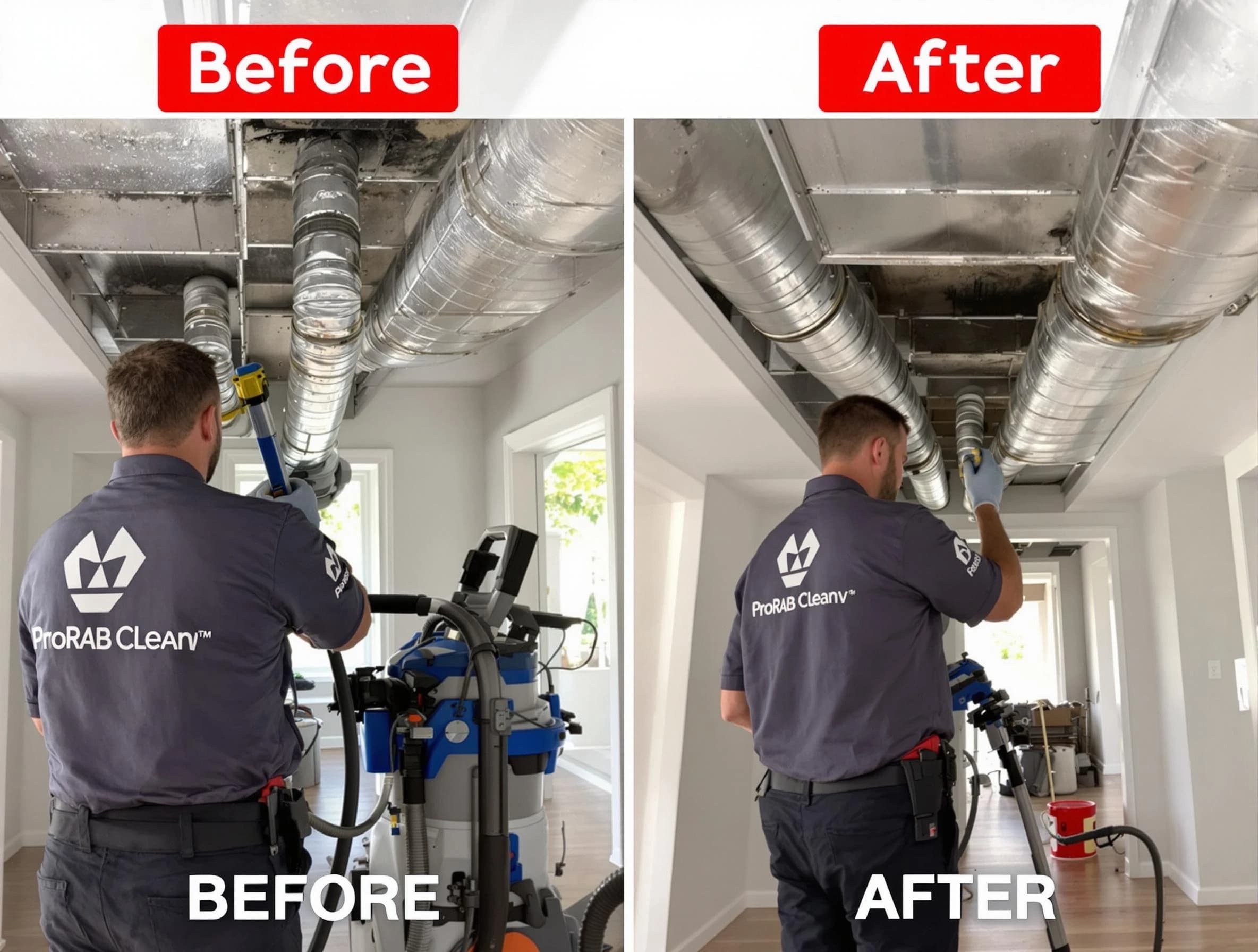 Hapeville Air Duct Cleaning expert performing thorough residential duct cleaning in a Hapeville home