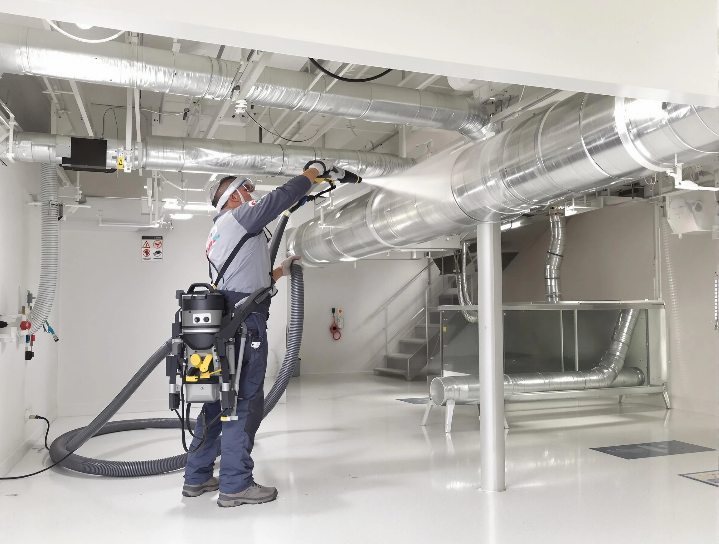 Professional central duct cleaning by Hapeville Air Duct Cleaning in Hapeville