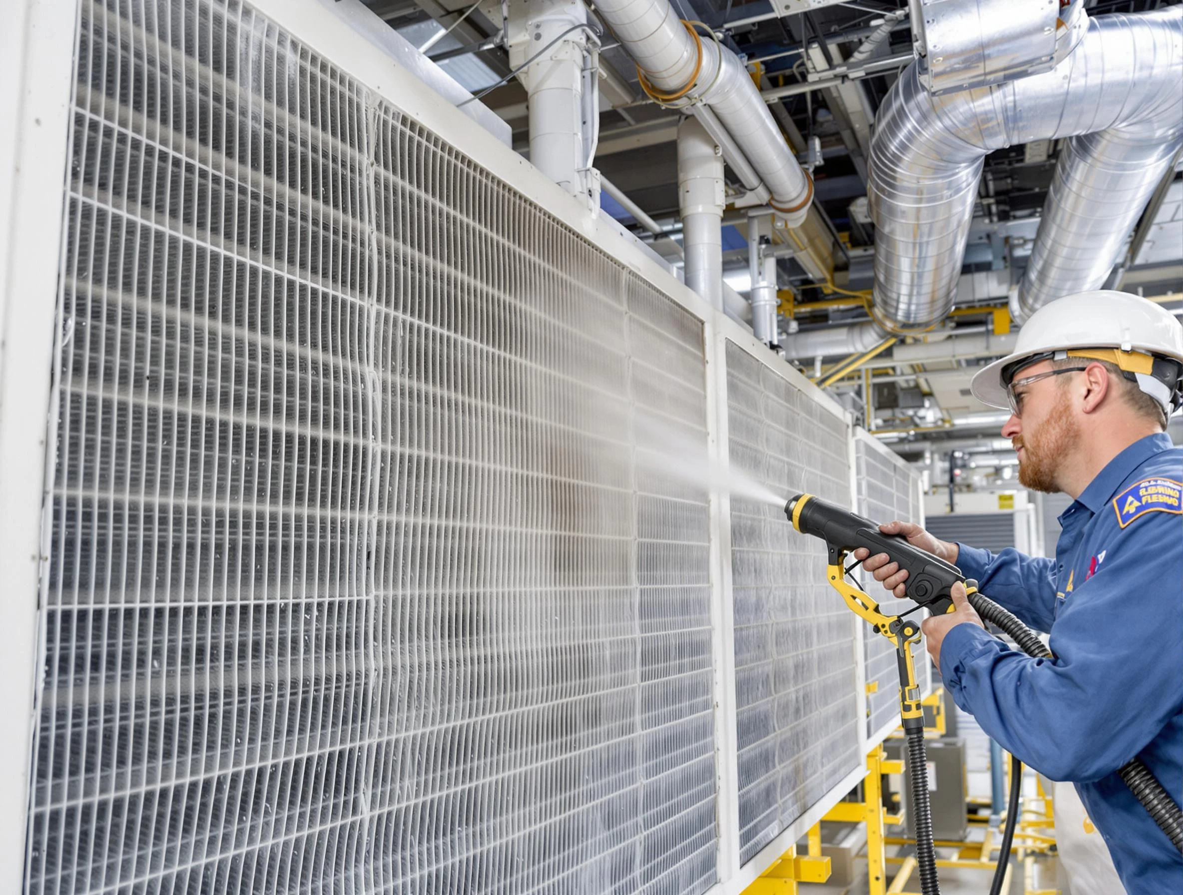 Professional commercial coil cleaning by Hapeville Air Duct Cleaning in Hapeville