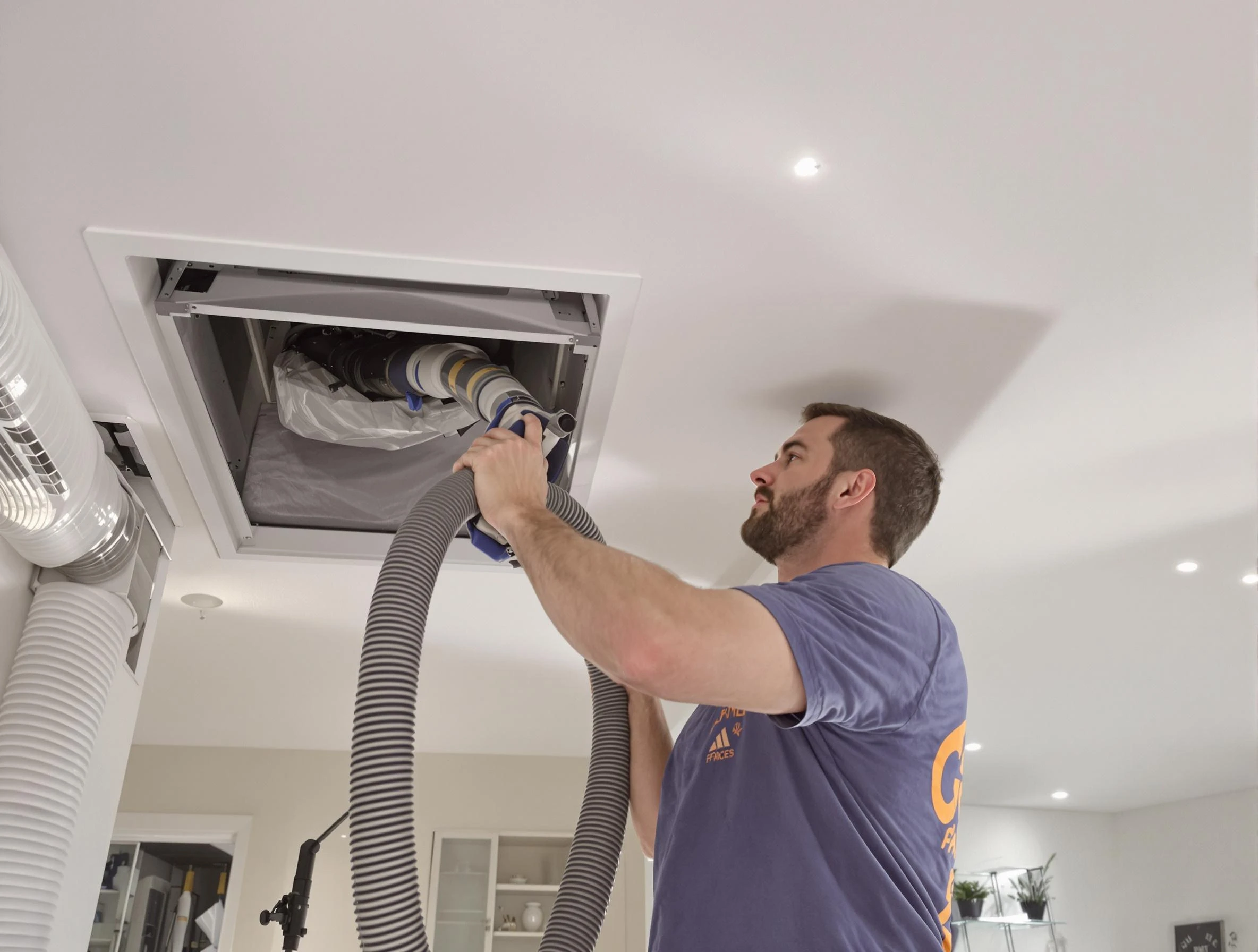 Precision indoor duct cleaning by Hapeville Air Duct Cleaning in Hapeville